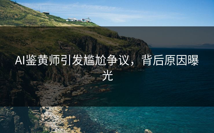AI鉴黄师引发尴尬争议，背后原因曝光